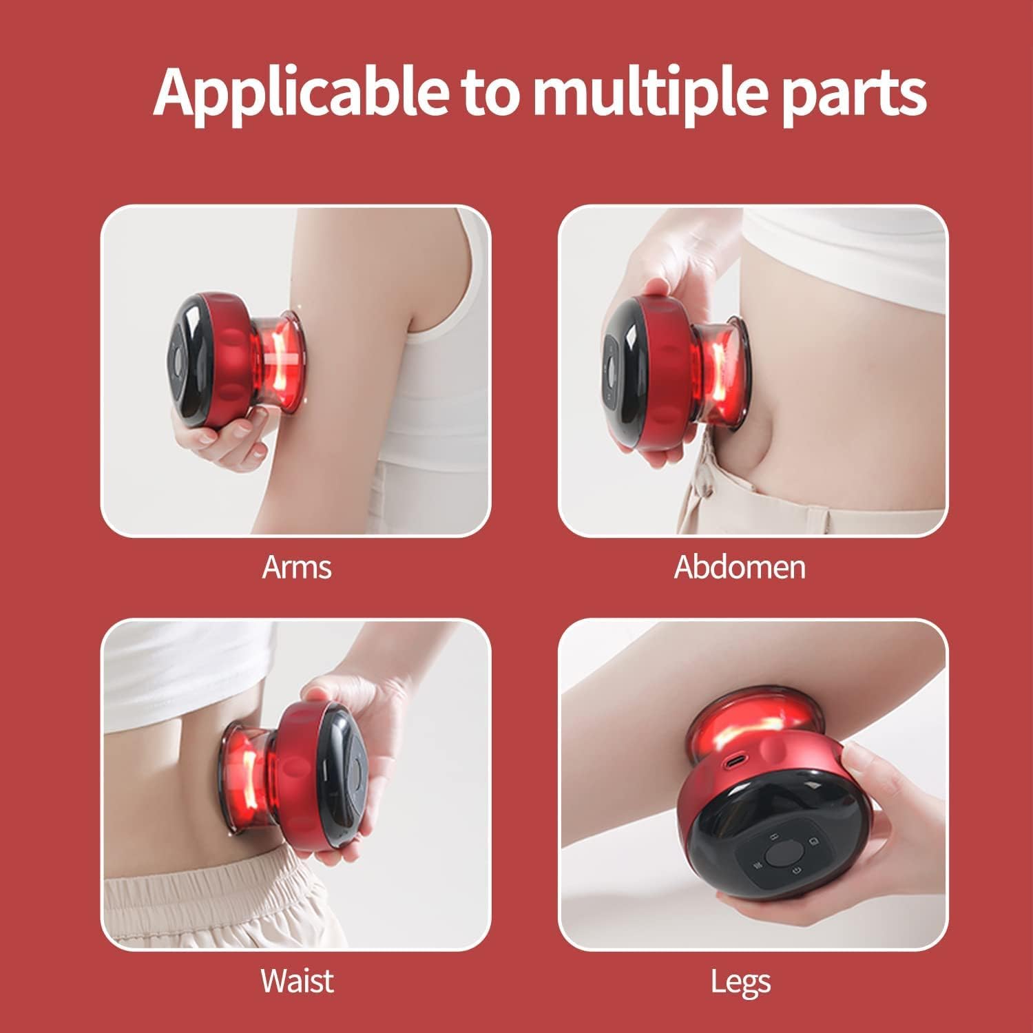 Reliva Pro Electric Body Massager, Back side