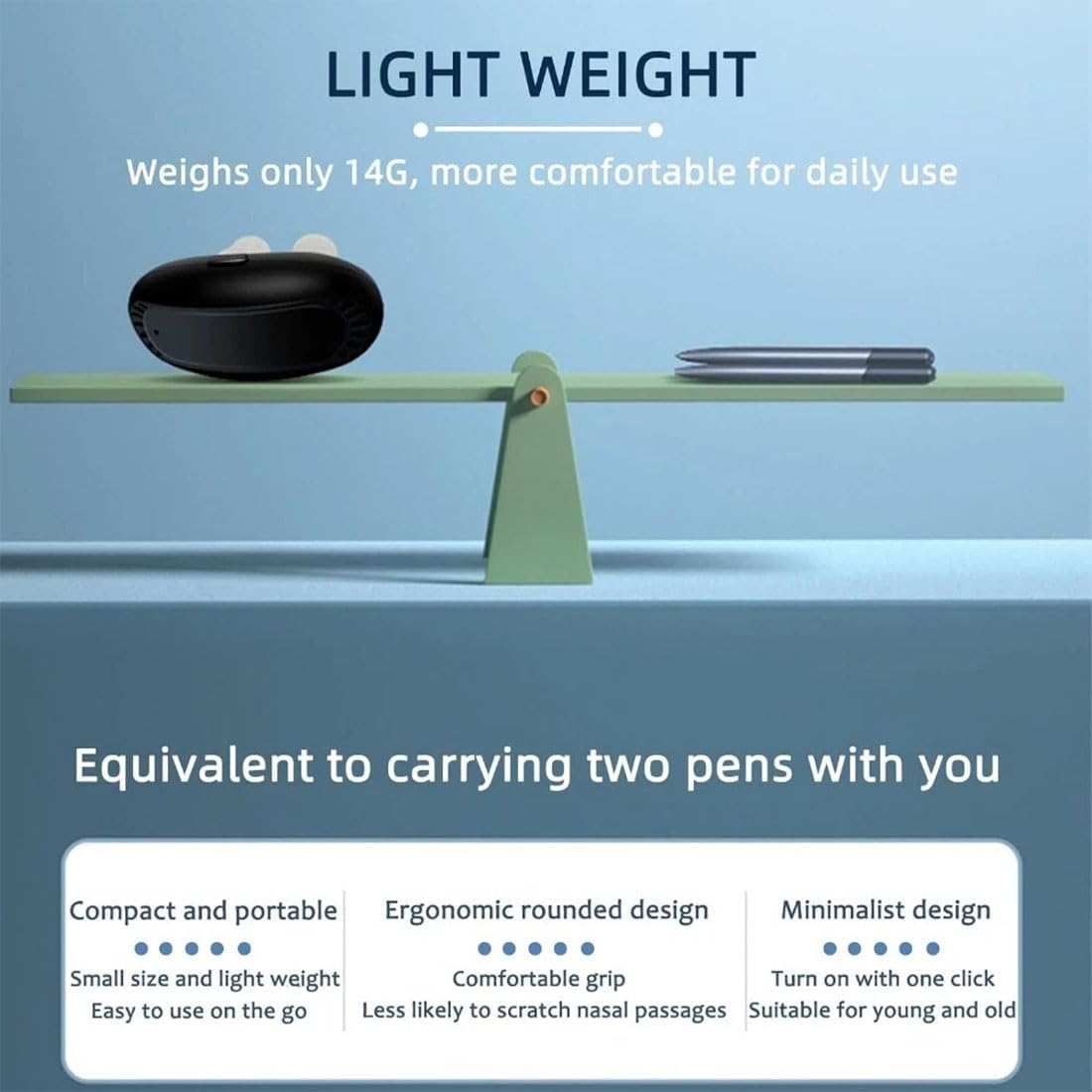 Reliva Air Nasal Therapy Device, Detail 3