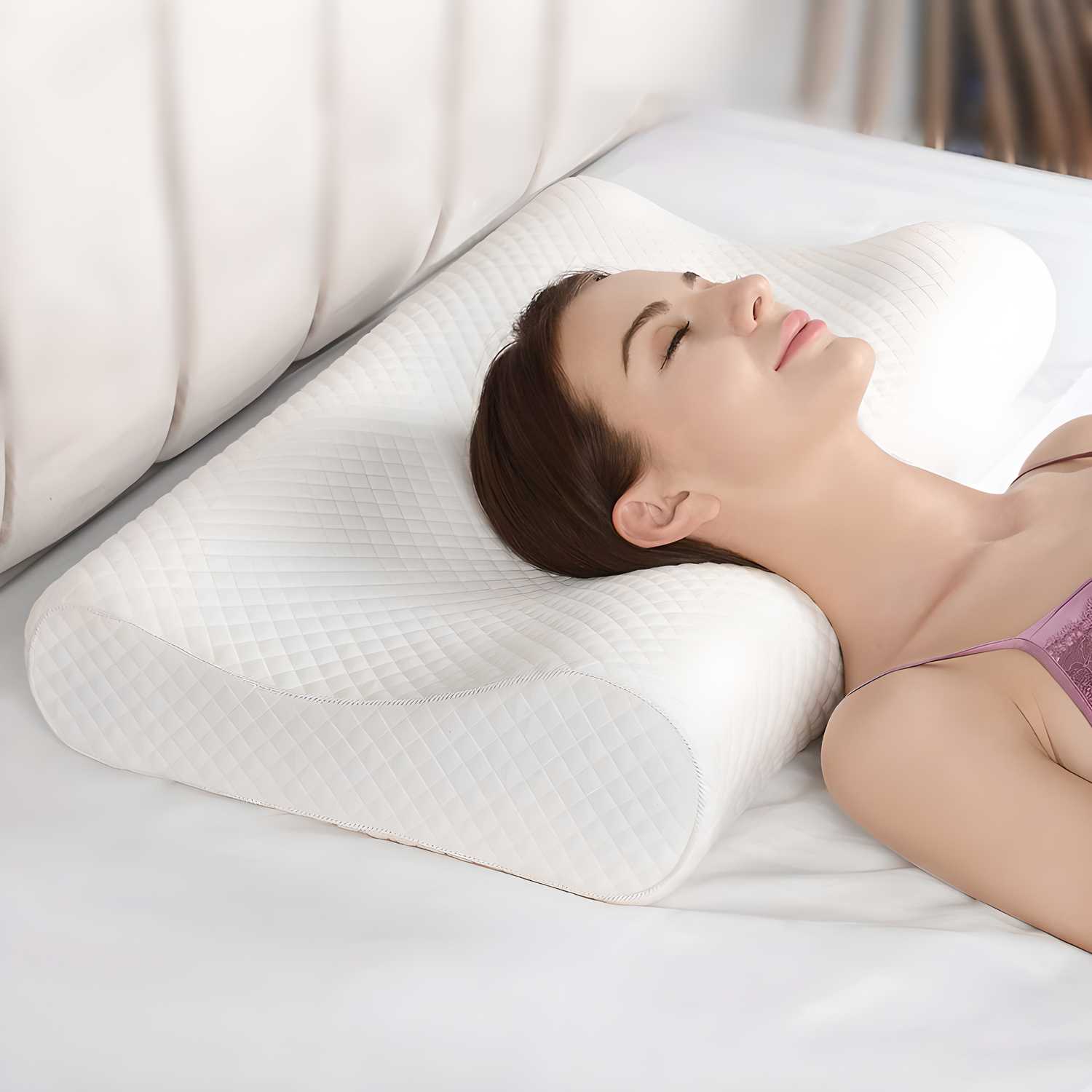 Reliva Rest Neck Pain Pillows, Close-up